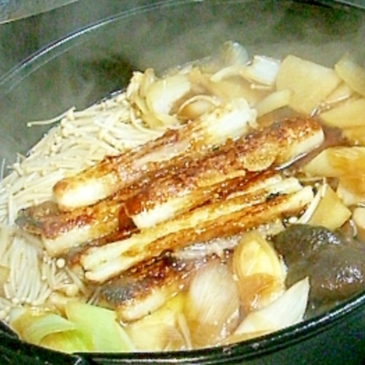 節約料理、竹輪のすき焼き風鍋